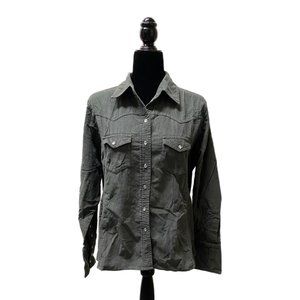 Lee Women’s Olive Green Jacket, Medium, Pre-owned